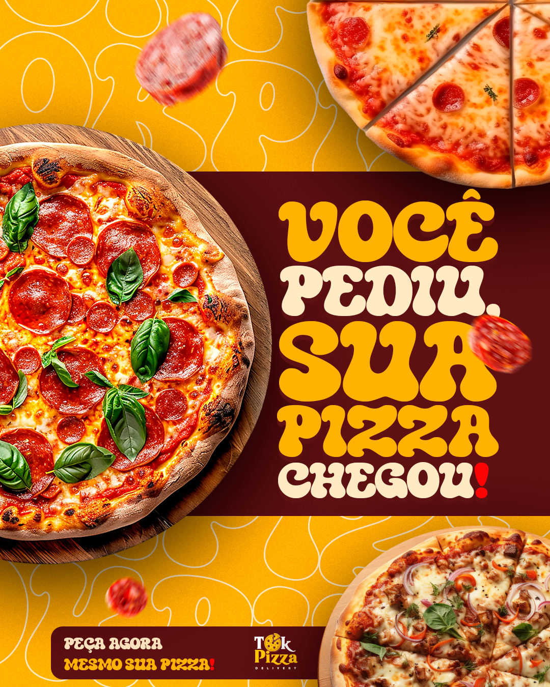 peça sua pizza